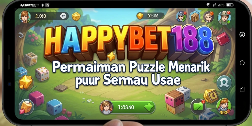 Tampilan gameplay <strong>HAPPYBET188</strong> yang penuh warna dan interaktif.