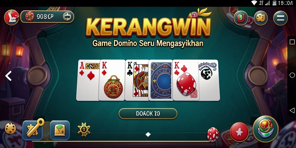 Tampilan gameplay KERANGWIN yang menarik dan penuh warna.