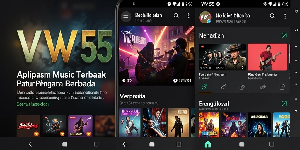 Screenshot utama game VV55 menampilkan gameplay yang penuh warna dan dinamis.